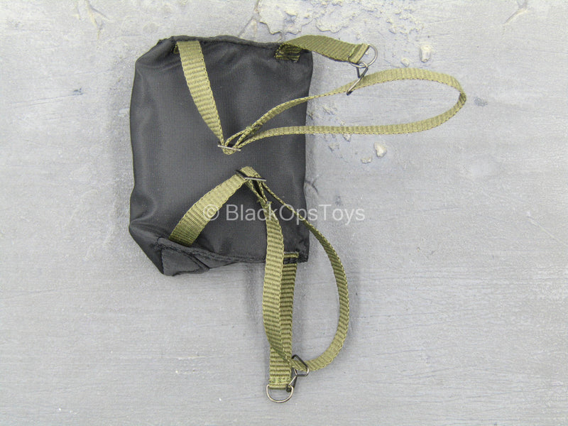 Load image into Gallery viewer, WWII - 2nd Ranger Battalion - Black Gas Mask Pouch
