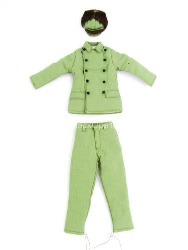 Brave In Triangle - Green Female Cold Weather Uniform Set