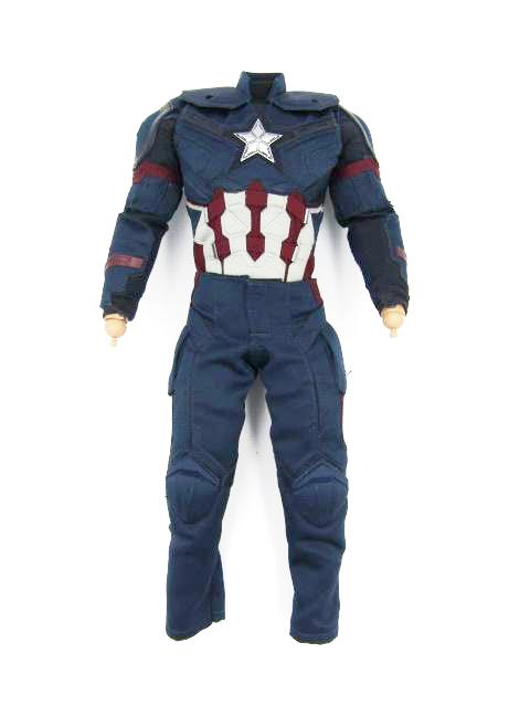 Load image into Gallery viewer, 1/6 Scale Civil War Captain America Heavy Male Body w/Suit
