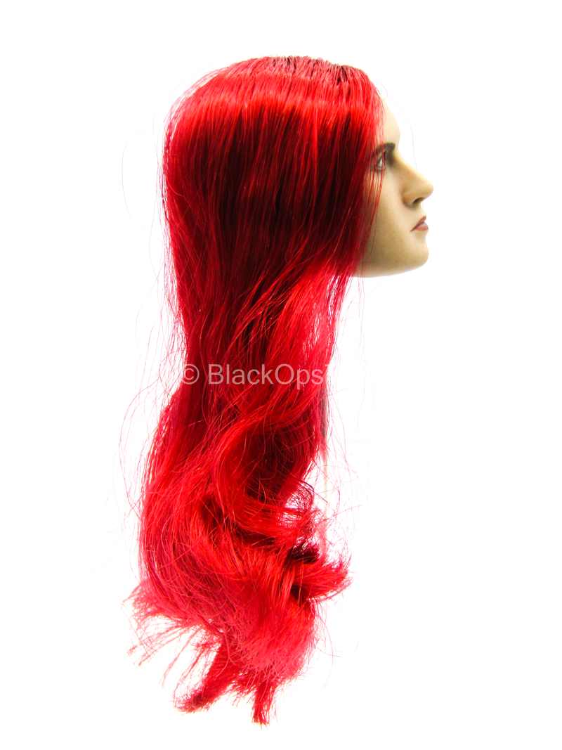Load image into Gallery viewer, Blade Girl - Red Head Female Head Sculpt w/Scar
