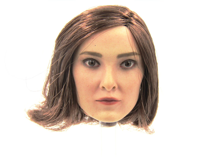 Load image into Gallery viewer, Magnetic Girl - Female Head Sculpt in Emma Dumont Likeness
