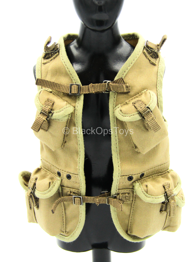 Load image into Gallery viewer, WWII - US Ranger - Tan Ranger Assault Vest Set
