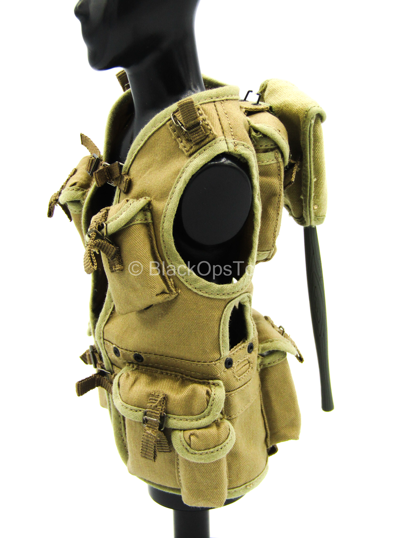 Load image into Gallery viewer, WWII - US Ranger - Tan Ranger Assault Vest Set
