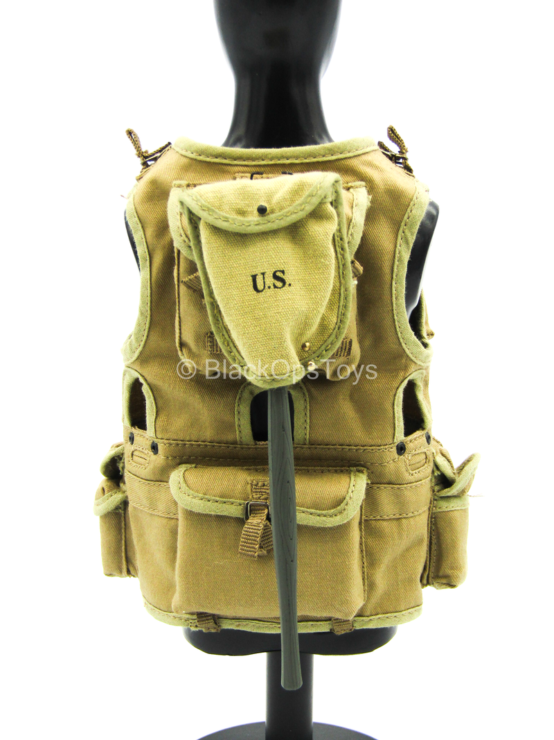Load image into Gallery viewer, WWII - US Ranger - Tan Ranger Assault Vest Set
