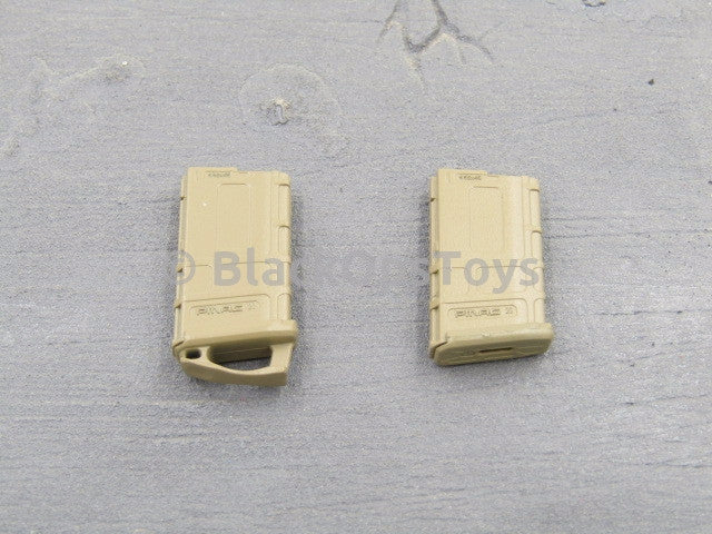 Load image into Gallery viewer, SOPMOD II Shared Rifle Parts Tan PMAG 20 x2 (Type 2 &amp; 5)
