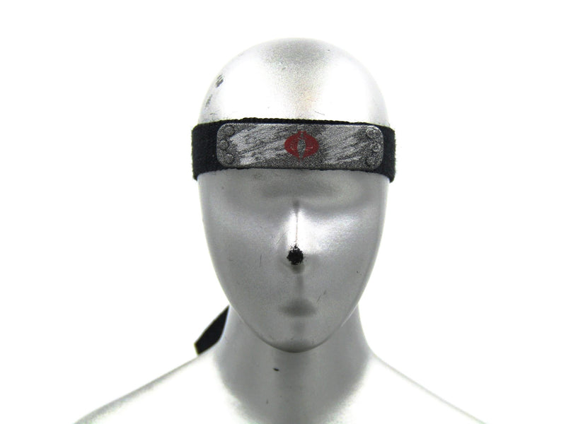 Load image into Gallery viewer, GI JOE - Cobra Black Dragon Ninja - Black Cobra Headband
