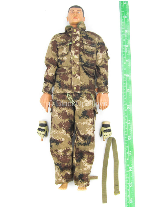 PLA Desert Wolf - Male Body & Head Sculpt w/Arid Type 07 Uniform