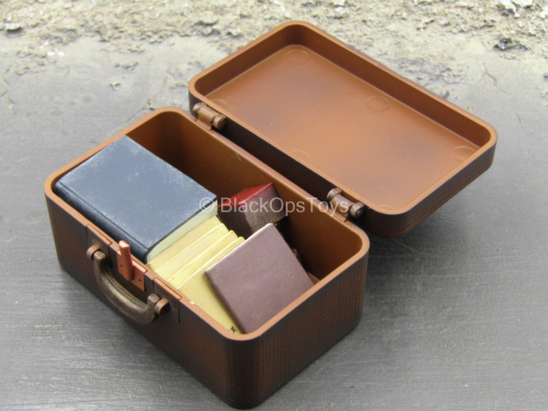 Load image into Gallery viewer, Suit Case w/Books &amp; Writings
