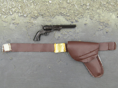 Rough Riders - Colonel - Pistol w/Brown Leather-Like Belt & Holster