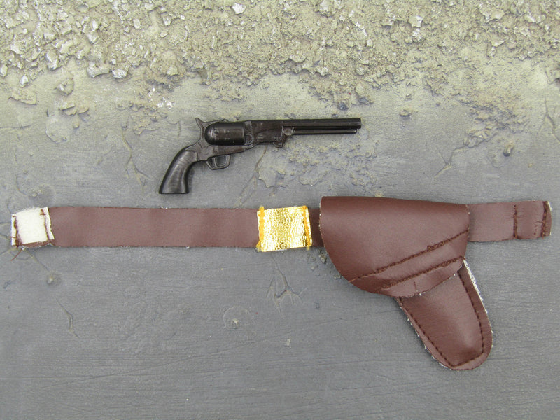 Load image into Gallery viewer, Rough Riders - Colonel - Pistol w/Brown Leather-Like Belt &amp; Holster
