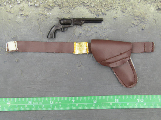 Rough Riders - Colonel - Pistol w/Brown Leather-Like Belt & Holster