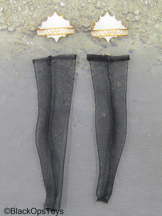 Black Vampire Slayer - Garter Stockings