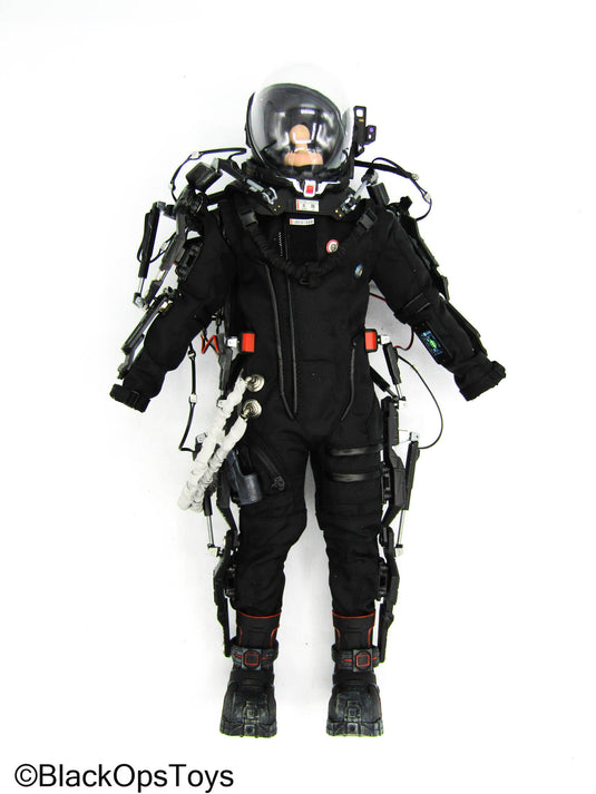 The Wandering Earth - Detailed Black Exo-Suit w/Helmet & Stand