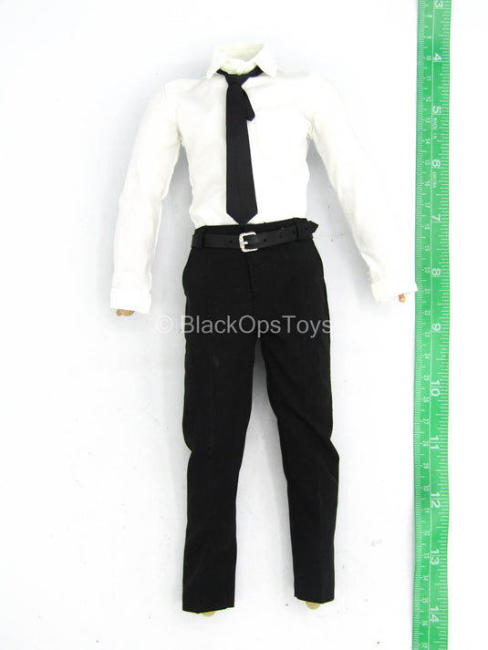 John Constantine - Male Dressed Body w/Black Pants & White Shirt