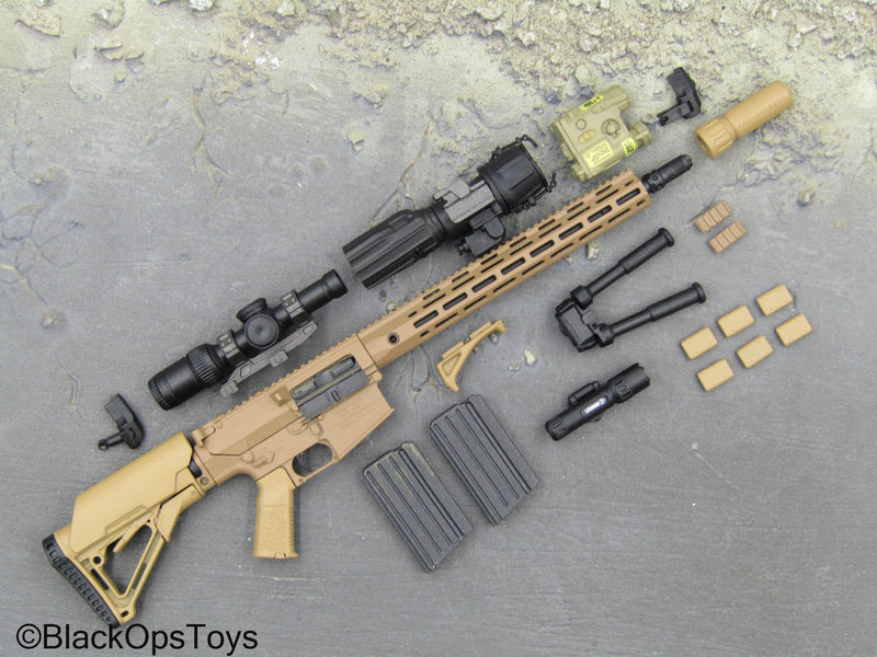 Load image into Gallery viewer, Task Force 58 PO1 Brad - 7.62 Assault Rifle w/Attachment Set
