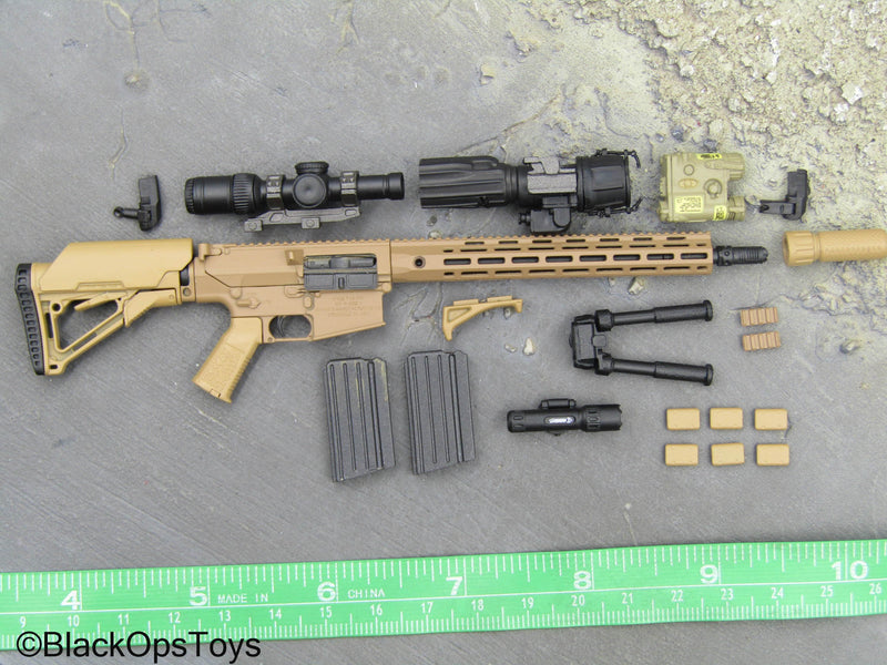 Load image into Gallery viewer, Task Force 58 PO1 Brad - 7.62 Assault Rifle w/Attachment Set
