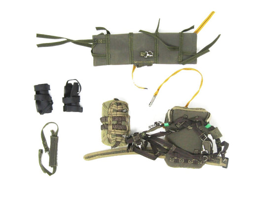 US Army Airborne Rangers Jump Pack w/Static Line & Reserve Parachute