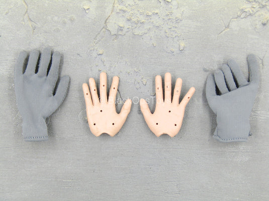 WWII - Adolf Hitler - Grey Gloves & Bendy Hand Set