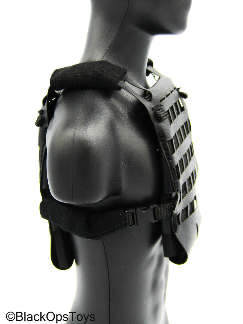 Load image into Gallery viewer, Task Force 58 PO1 Brad - Black MOLLE Combat Vest
