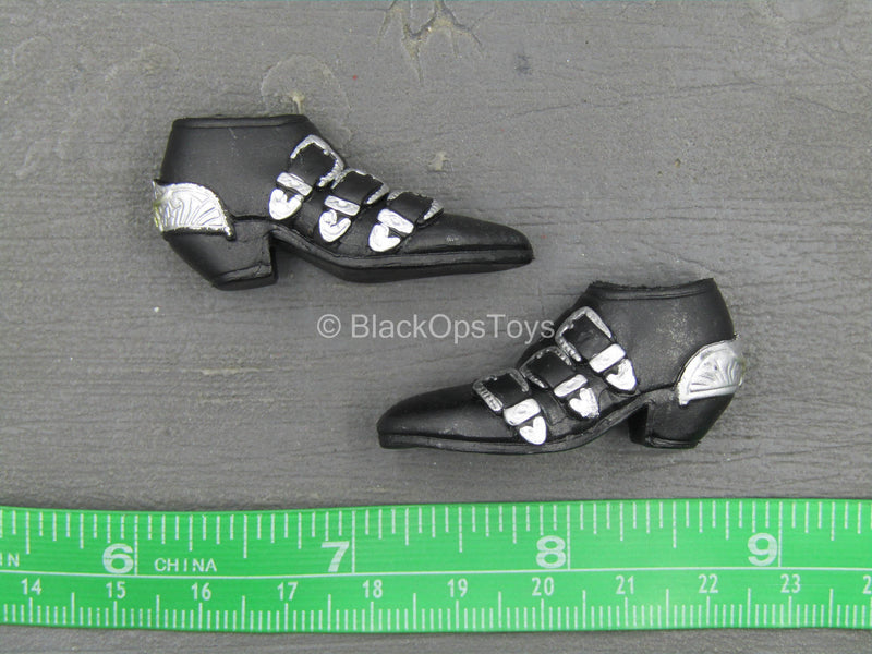 Load image into Gallery viewer, King Of Pop - Black Shoes (Peg Type)
