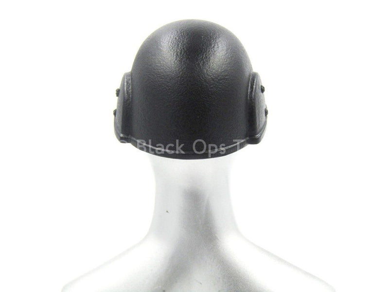 Load image into Gallery viewer, British S.A.S - Clark - Black Metal Combat Helmet
