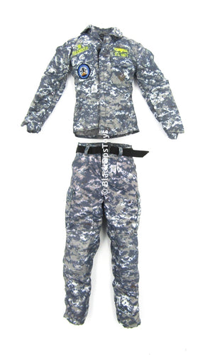 US Navy Commanding Officer NWU Camo Navy Working Uniform Set