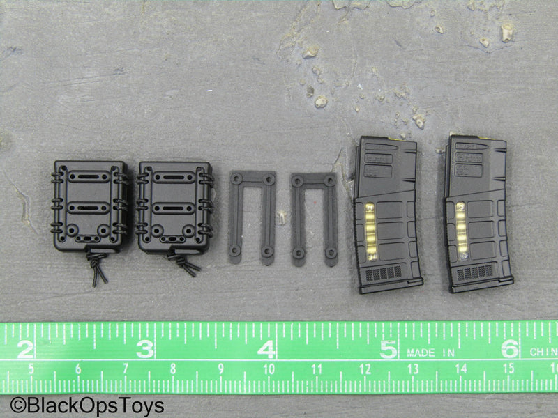 Load image into Gallery viewer, Task Force 58 PO1 Brad - 7.62 Magazines w/MOLLE Fast Mag Holsters

