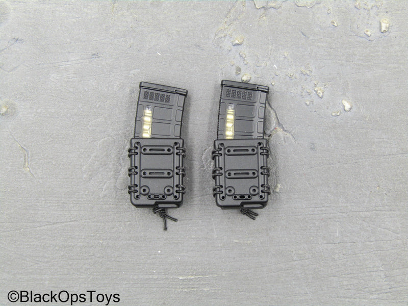 Load image into Gallery viewer, Task Force 58 PO1 Brad - 7.62 Magazines w/MOLLE Fast Mag Holsters
