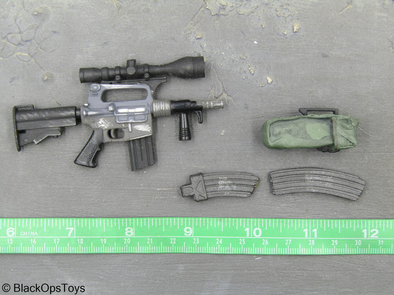 Load image into Gallery viewer, SBR Rifle Scoped w/Molded Magazine Pouch
