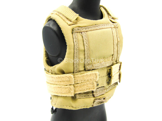 Collections - Tan Plate Carrier Vest