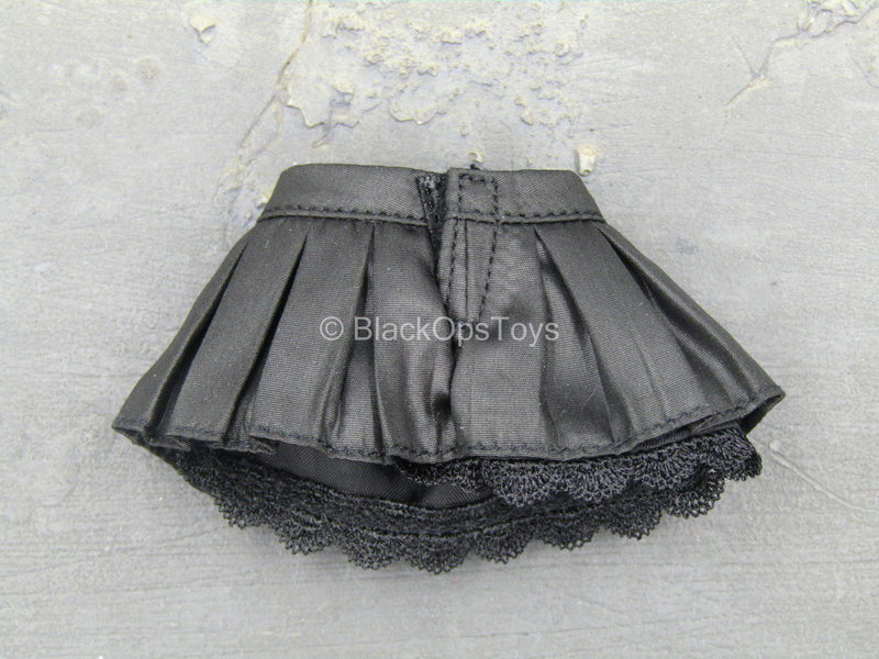 Load image into Gallery viewer, Joan Of Arc - Black Leather Like Female Skirt

