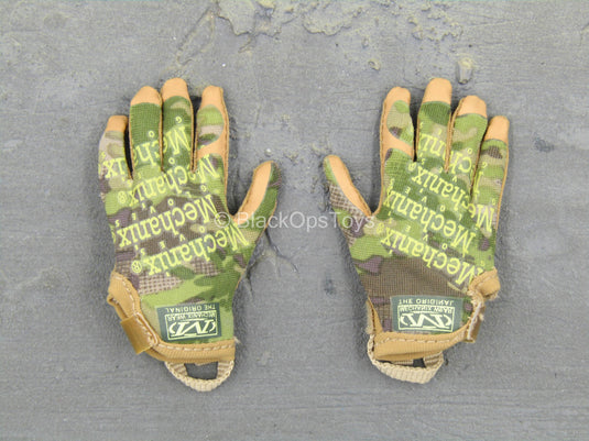 Seal Team 6 DEVGRU - Tropical Multicam Gloves w/Bendy Hands