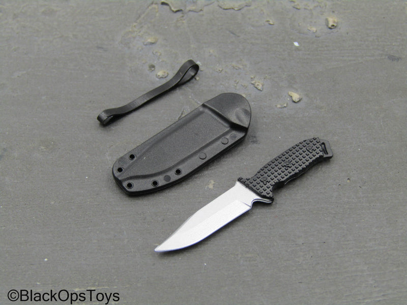 Load image into Gallery viewer, Black Panther - Killmonger - Black Knife w/Sheath

