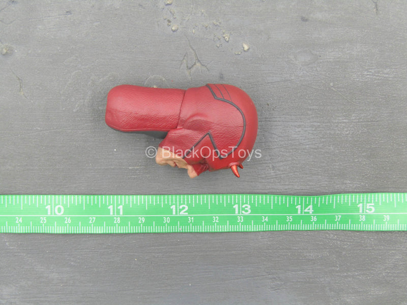 Load image into Gallery viewer, Daredevil - Black &amp; Red Masked Male Head Sculpt (READ DESC)
