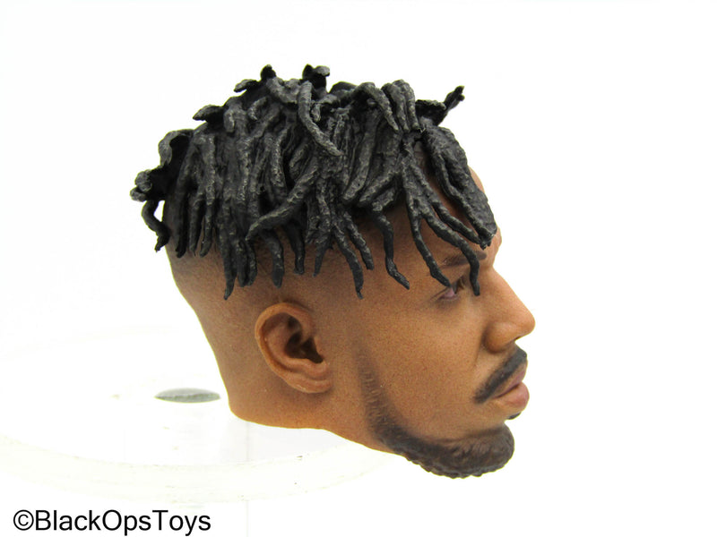 Load image into Gallery viewer, Black Panther - Killmonger - AA Male Head Sculpt
