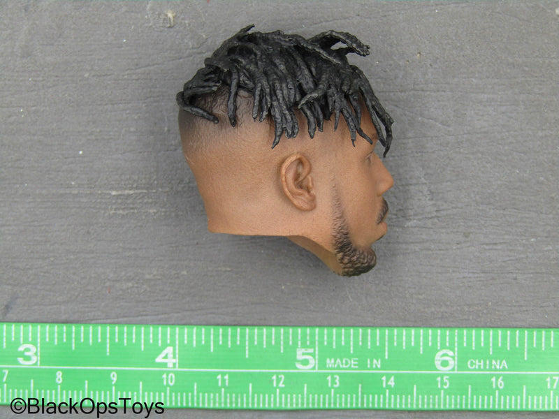 Load image into Gallery viewer, Black Panther - Killmonger - AA Male Head Sculpt
