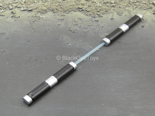 Tron - Sam Flynn - Metal Black & Blue Nunchucks