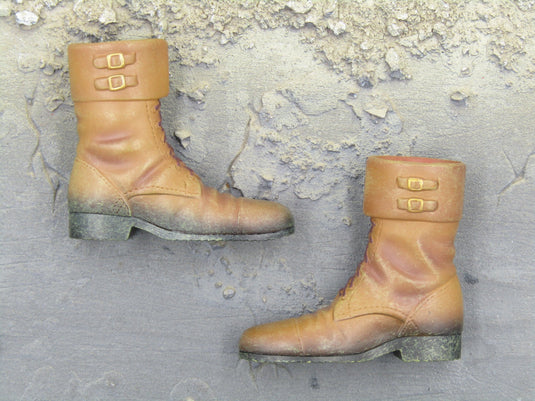 Korea 1945 - Marilyn Monroe - Brown Molded Boots (Foot Type)