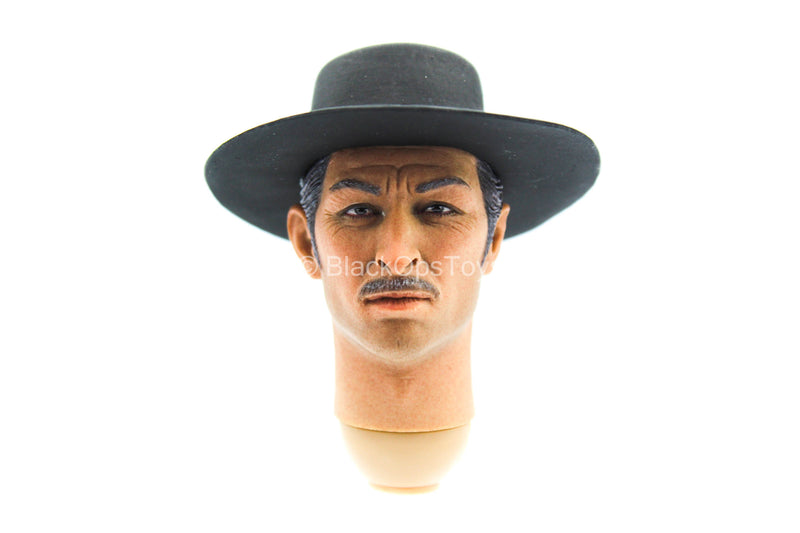 Load image into Gallery viewer, Cowboy - The Bad - Male Head Sculpt w/Lee Van Cleef Likeness
