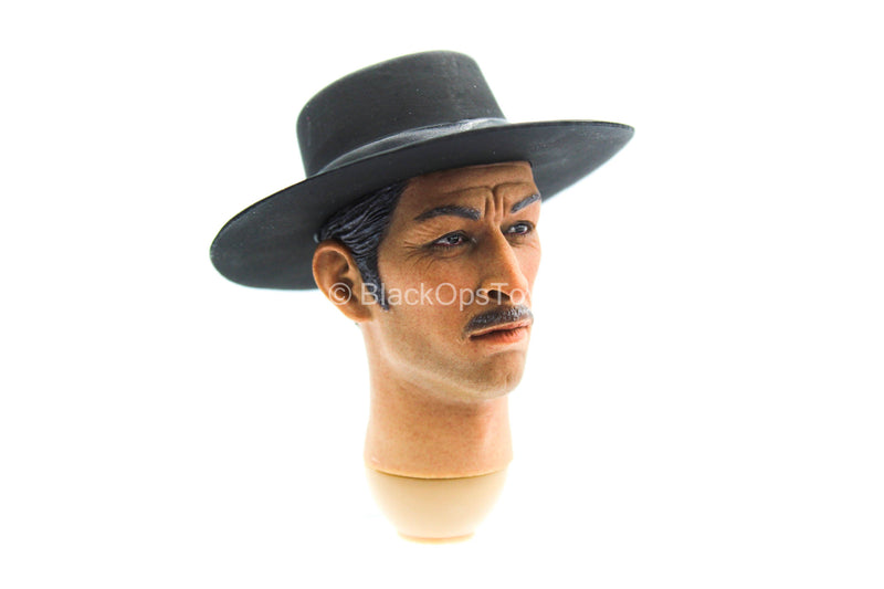 Load image into Gallery viewer, Cowboy - The Bad - Male Head Sculpt w/Lee Van Cleef Likeness
