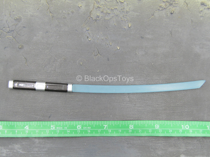 Load image into Gallery viewer, Tron - Sam Flynn - Metal Black &amp; Blue Katana
