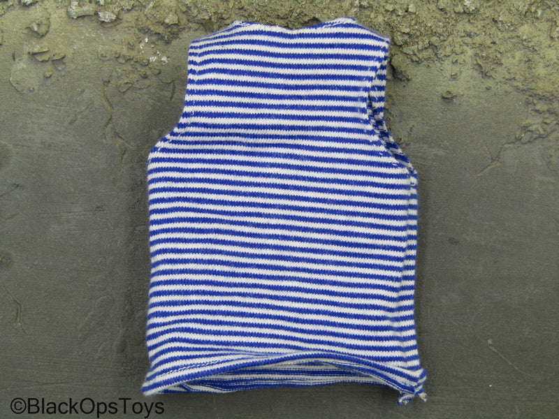 Load image into Gallery viewer, Military Police Of Russia - Blue &amp; White Striped Shirt
