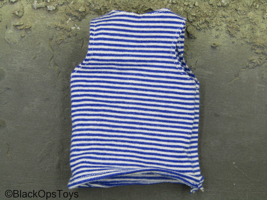 Military Police Of Russia - Blue & White Striped Shirt