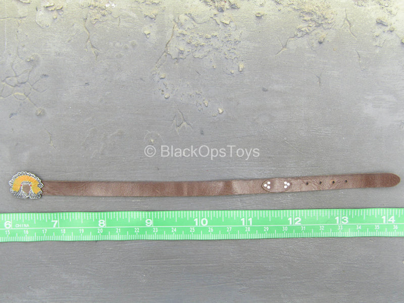 Load image into Gallery viewer, Steel Wolf Clothing Set - Brown Leather-Like Belt
