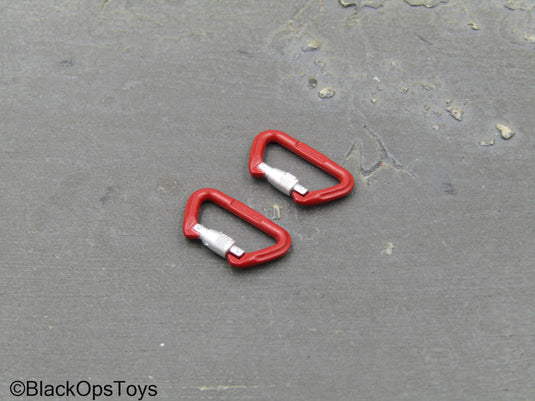 Military Police Of Russia - Red Carabiners (x2)