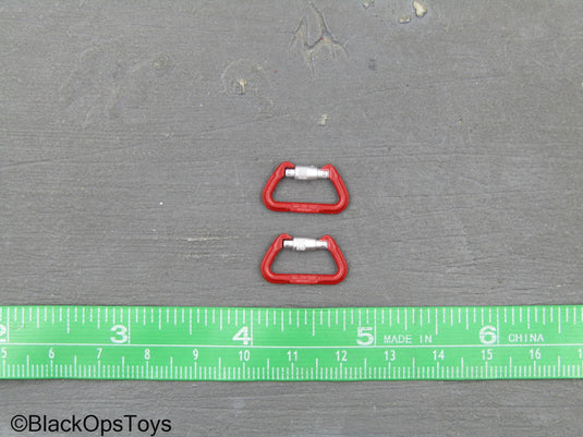 Military Police Of Russia - Red Carabiners (x2)