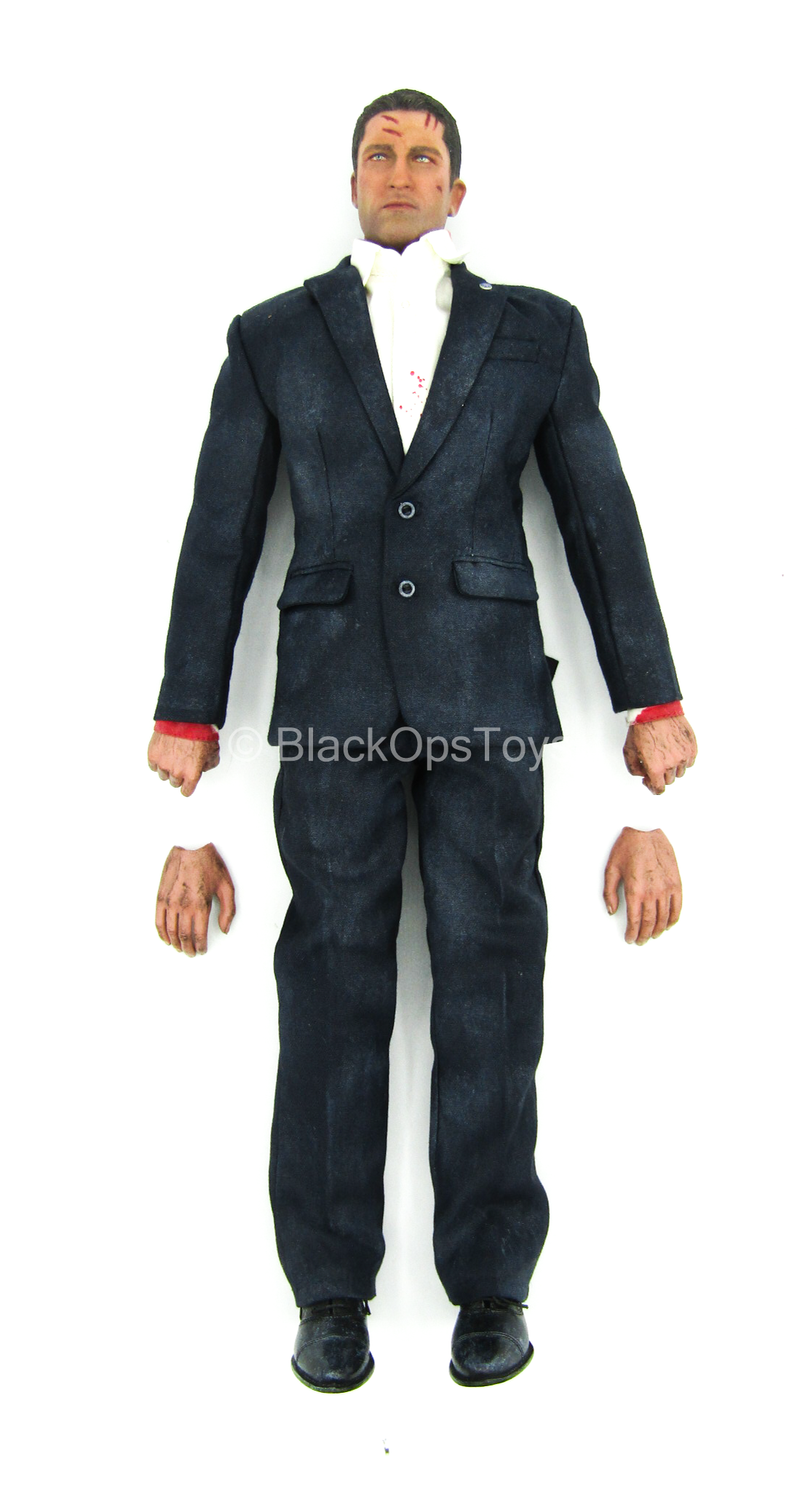 Load image into Gallery viewer, Secret Service Agent - Bloody Male Base Body w/Head Sculpt &amp; Suit

