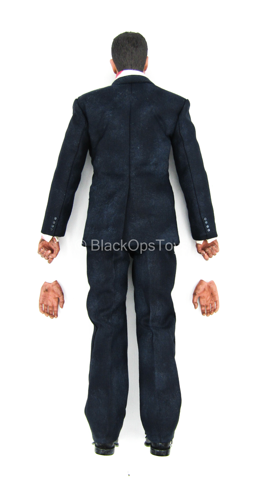 Secret Service Agent - Bloody Male Base Body w/Head Sculpt & Suit