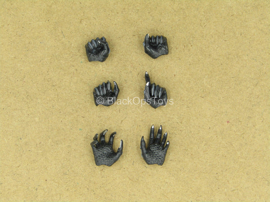 1/12 - Catwoman - Black Gloved Hand Set (x6)