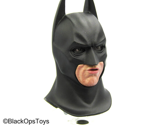 Batman Begins - Male Masked Head Sculpt w/Magnetic Mouths